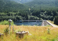 CORS site near water