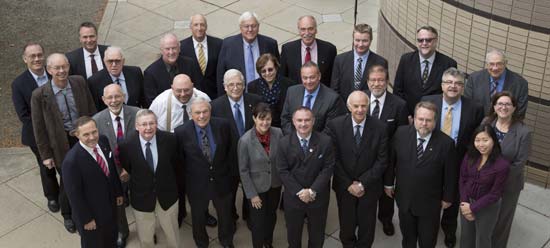 Group photo of the Board members, counselors, and support staff