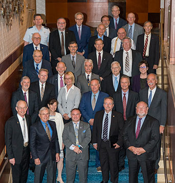 Group photo of the Board members, experts, and support staff