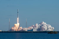 Photo of rocket launching