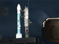 Screenshot of launch