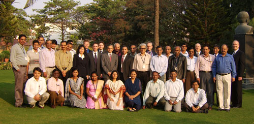 Indian and U.S. delegations in Bangalore