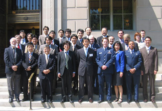 U.S. and Japanese delegations at the U.S. Chamber of Commerce