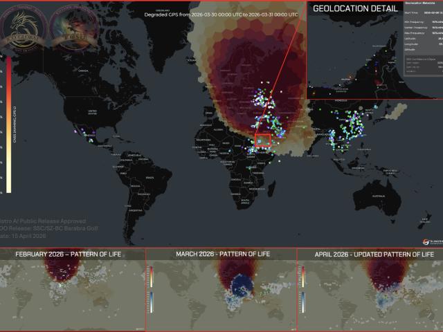 Sample Interference Heat Map